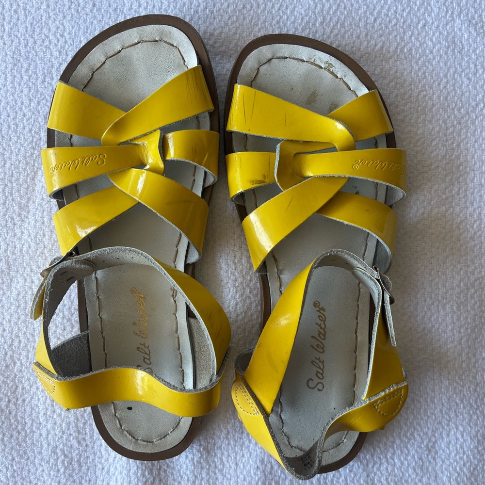 Saltwater Sandals Yellow